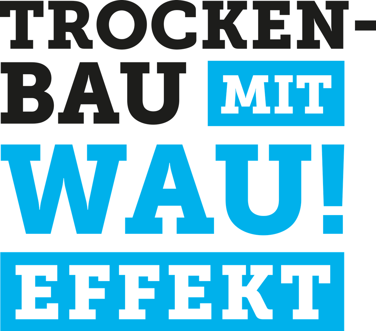 Trockenbau mit WAU-Effekt – Firmenlogo